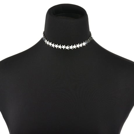 Star Choker Necklace/2color