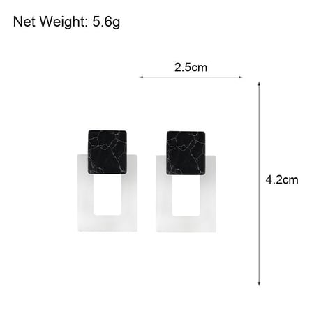 Square Clear Pierce
