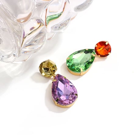 Different Color Teardrop Pierce
