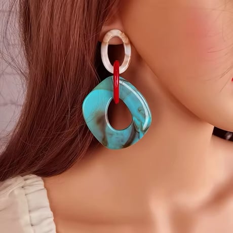 Marble Big Pierce/3color