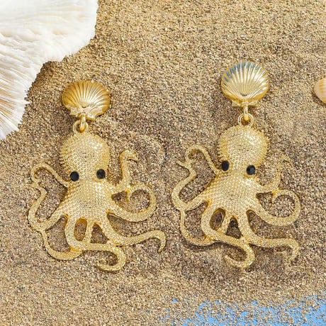 Metal Octopus Pierce/2color