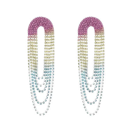 Gradation Shirring Pierce/2color
