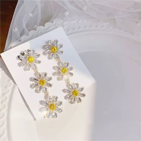 Flower Long Pierce