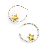 Metal Star Hoop Pierce