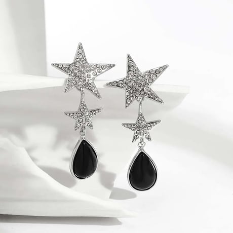 Double Star Drop Pierce