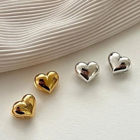 Mini Heart Clip Pierce/2color