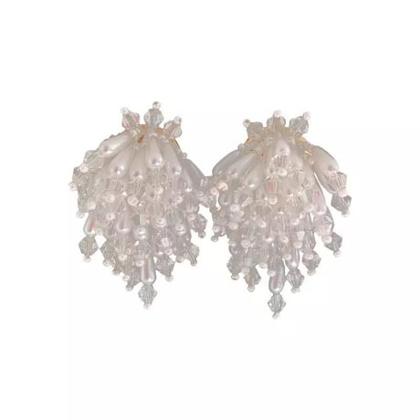 Fringe Pearl Beads Pierce