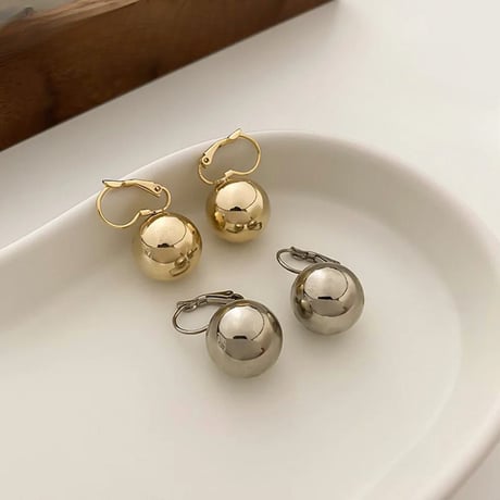 Metal Ball Mini Hoop Pierce/2color