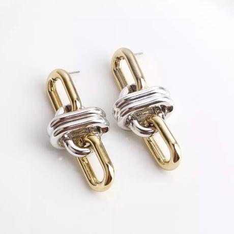 Bicolor Metallic Chain Pierce/6color