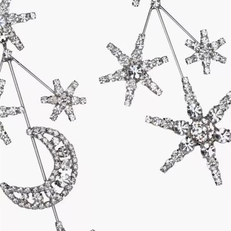 Moon&Snow Crystal Pierce