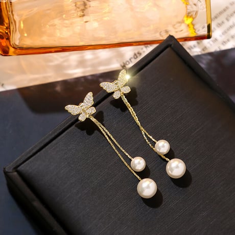 2way Butterfly&Pearl Pierce