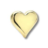 Heart Metal Brooch/2color