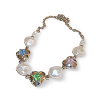 Star In Heart Baroque Pearl Necklace
