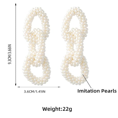 Pearl Big Chain Pierce