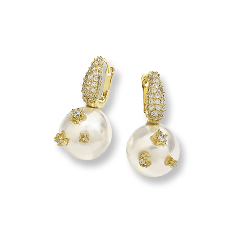 Moon&Star Pave ClipPierce