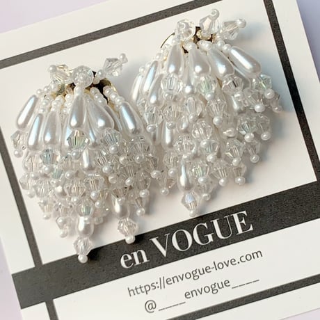 Fringe Pearl Beads Pierce