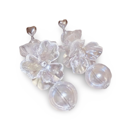 Aurora Flower＆Bubble Pierce