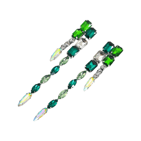 Double Bijou Long Pierce/2color