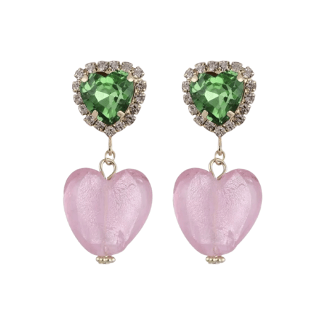 Heart Translucent Pierce/2color