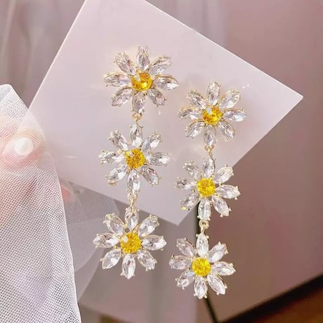 Flower Long Pierce