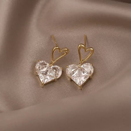 Double Heart Pierce/2color