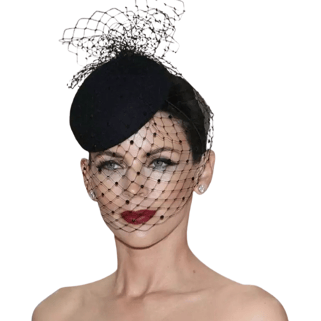 Tulle Hat Fascinator/2color
