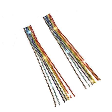 Rainbow Long Pierce