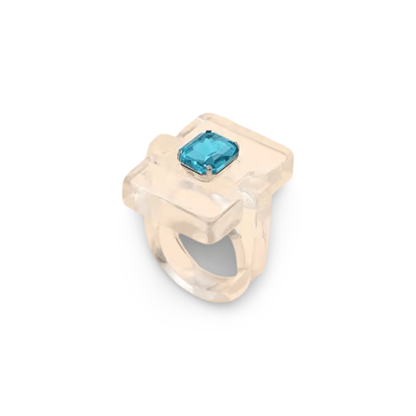 Skeleton Square Ring/6color