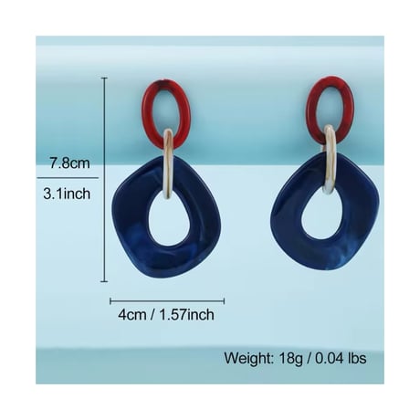 Marble Big Pierce/3color