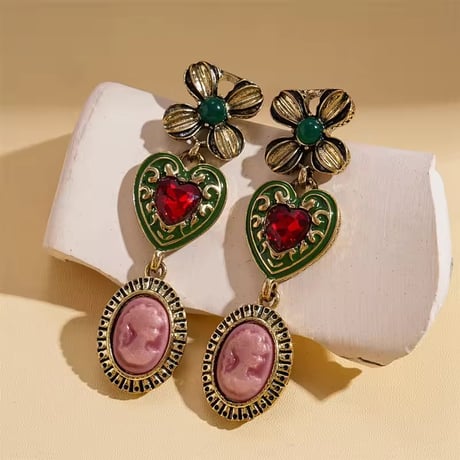 Cameo Antiquestyle Pierce/2color