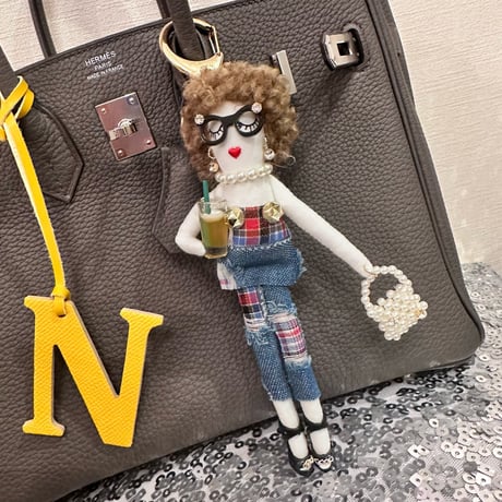 Denim Girl Charm