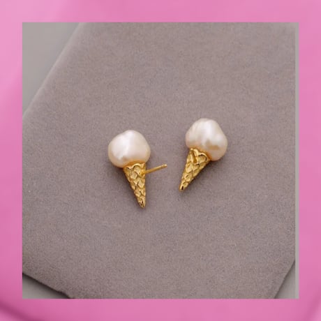 Baroque Pearl Icecream Pierce