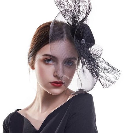 Lace Tulle Fascinator/2color