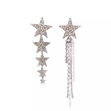 Star&Pearl Tassel Pierce