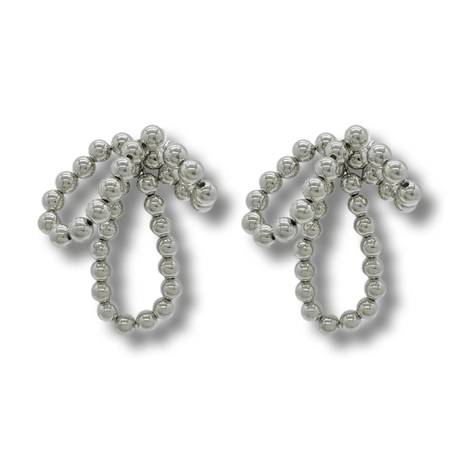 Metallic Ball Chain Hoop Pierce