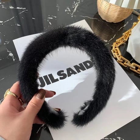 Mink Fur Headband