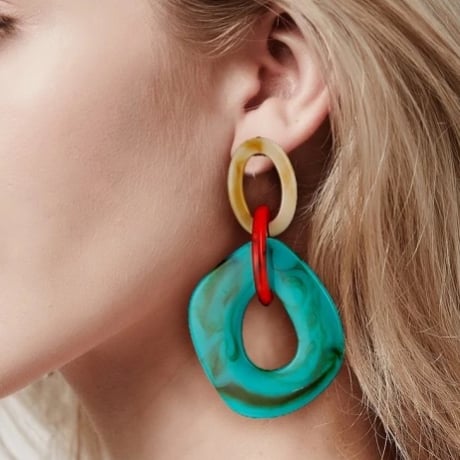 Marble Big Pierce/3color
