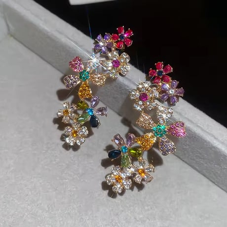 Flower Bijou Clip&Pierce