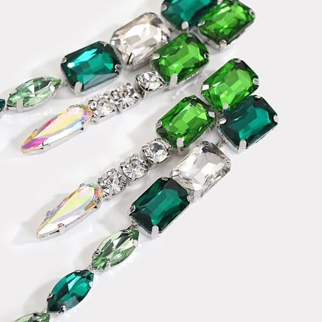 Double Bijou Long Pierce/2color
