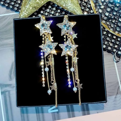 Star 2way  Fringe Pierce/2color