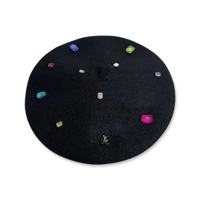 Crystal Beret Hat
