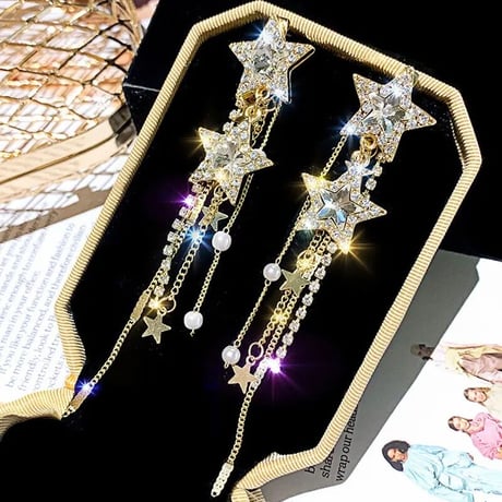 Star 2way  Fringe Pierce/2color