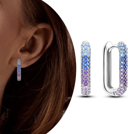 Gradation Mini Hoop Pierce