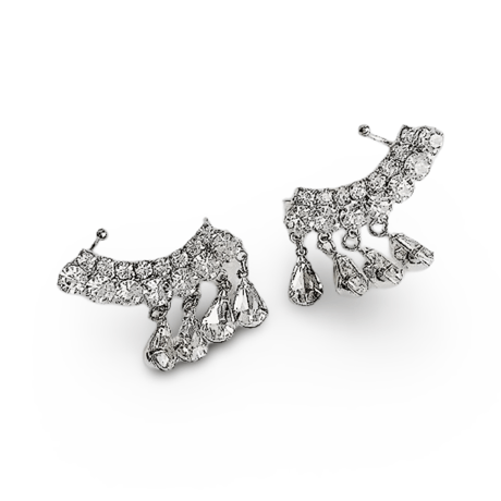 Crystal Bijou Earcuff Pierce