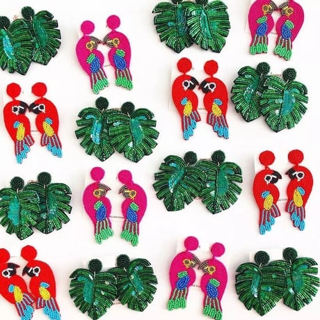 Monstera Beads Pierce