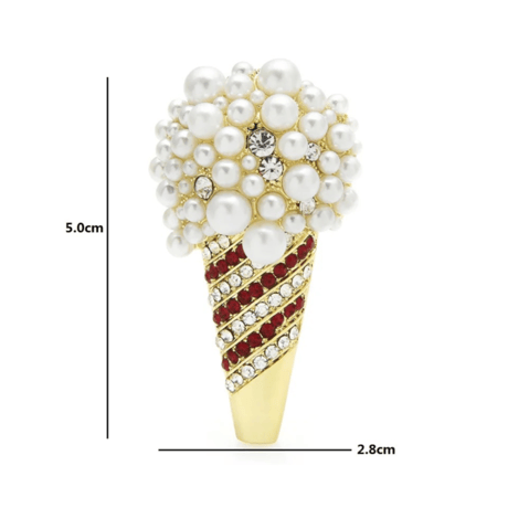 IceCream Brooch