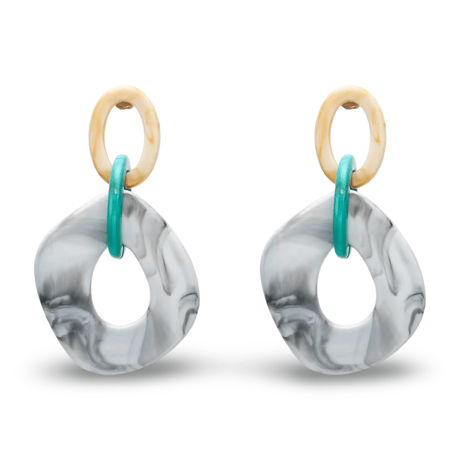 Marble Big Pierce/3color
