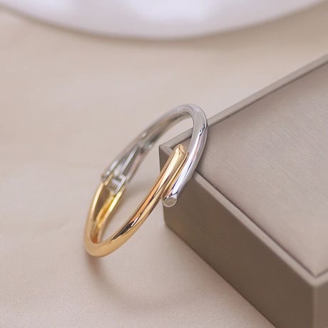 Metal Bicolor Bangle