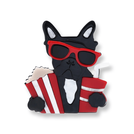 Gluttonous Dog Brooch