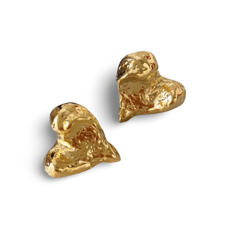 Uneven Heart Pierce/2color